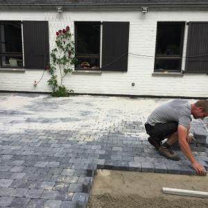 Aménagement de terrasse, allée, bordure, ...